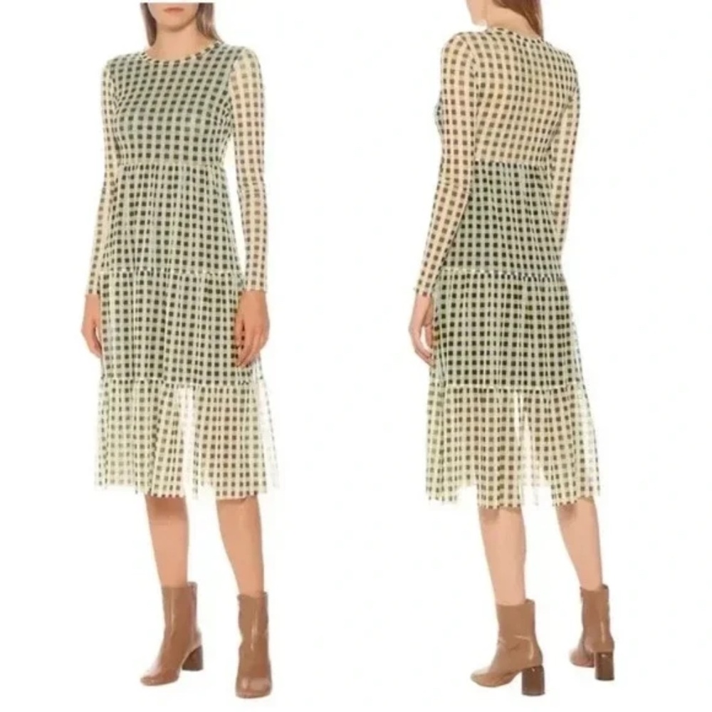 Baum Und Pferdgarten Jocelina Checked Midi Dress